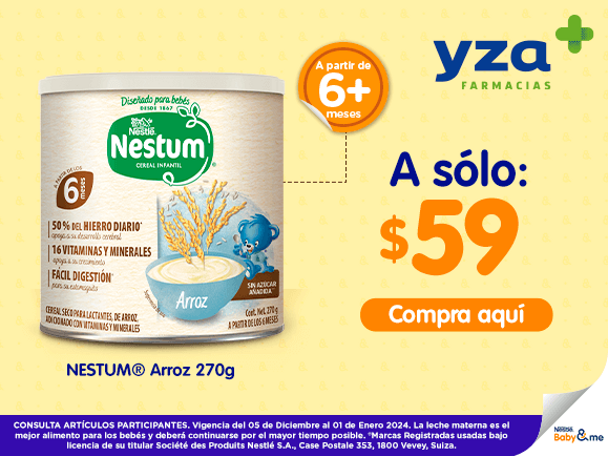 Nestum 1 Etapa cereal Arroz 270 Nestum 1 Etapa cereal Arroz 270