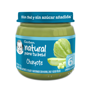 Gerber® Papilla Chayote Etapa 2, 113g Gerber® Papilla Chayote Etapa 2, 113g