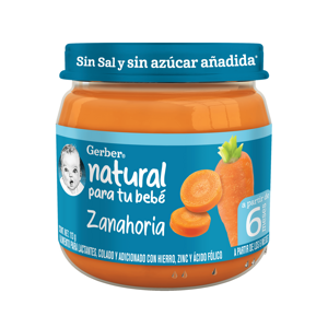 Gerber® Papilla Zanahoria Etapa 2, 113g Gerber® Papilla Zanahoria Etapa 2, 113g